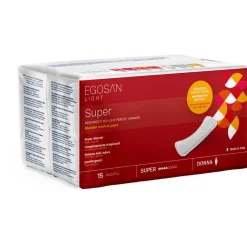 Egosan Light Lady Assorbenti Incontinenza Super 15 Pezzi