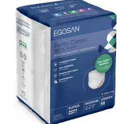 Egosan Pants Classic Night Large Assorbimento Super 7 Pezzi