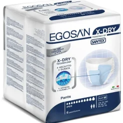 Egosan X Dry Pants Mutandina Per Incontinenza Taglia Media 6 Pezzi