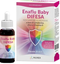 Enaflu Baby Difesa Gocce 20 ml Gusto Dolce Senza Glutine