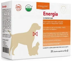Energia Alimento Complementare Per Cani E Gatti 20 Bustine 4g