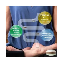 Enterogermina Active Age Vitamina b12 Fermenti Lattici Probiotici Benessere Flora Intestinale Antiossidante Riduzione Stanchezza 28 cpr