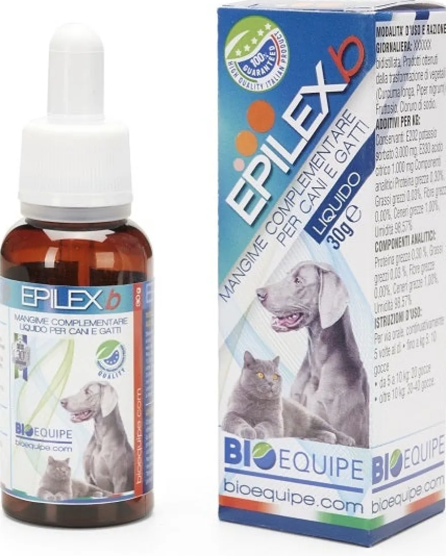 Epilexb Mangime Complementare Calmante Liquido Per Cani/Gatti 30ml