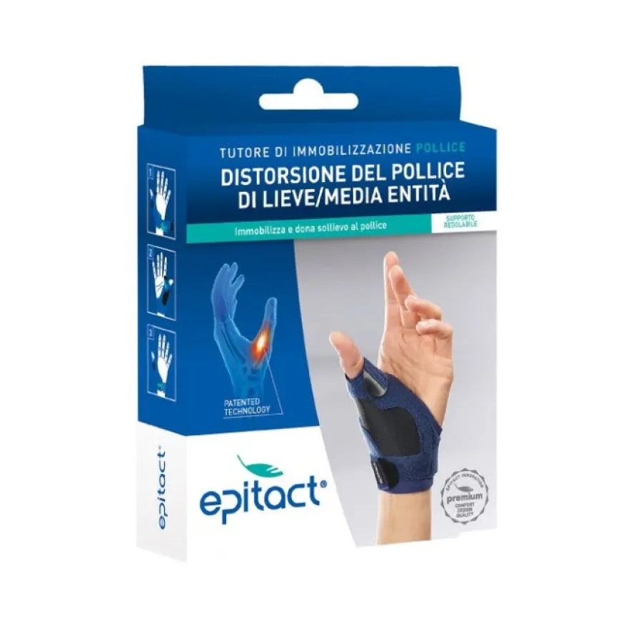 Epitact Tutore Di Immobilizzazione Pollice Mano Destra Taglia S