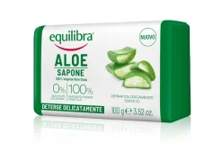 Equilibra Aloe Sapone 100% Vegetale Per Corpo E Viso 100g