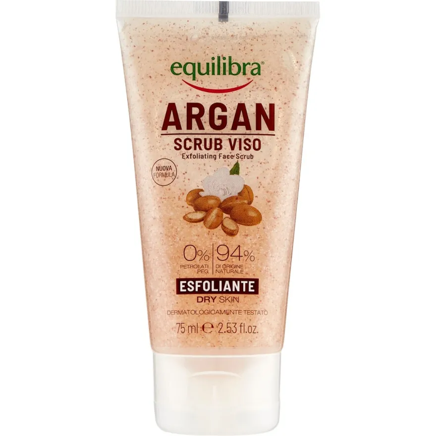 Equilibra Argan Scrub Viso Esfoliante 75ml