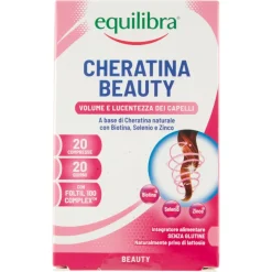 Equilibra Cheratina Beauty Volume E Lucentezza 20 Compresse