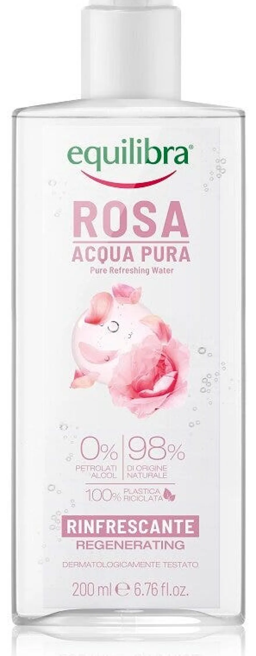 Equilibra Rosa Acqua Pura Tonificante 200ml