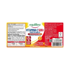 Equilibra Vitamina C 500 60 Compresse Masticabili