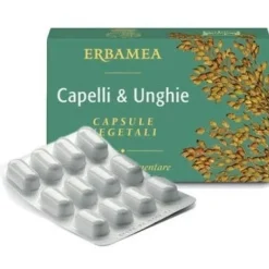 Erbamea Capelli&Unghie 24 Capsule - Salute e Bellezza Naturale