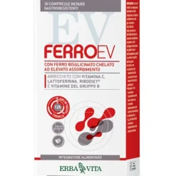 Erba Vita Ferro Ev Retard 30 Compresse