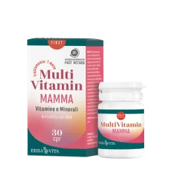 Erba Vita MultiVitamin Mamma Vitamine E Minerali 30 Compresse