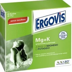Ergovis MG+K Senza Zucchero 20 Bustine 5g