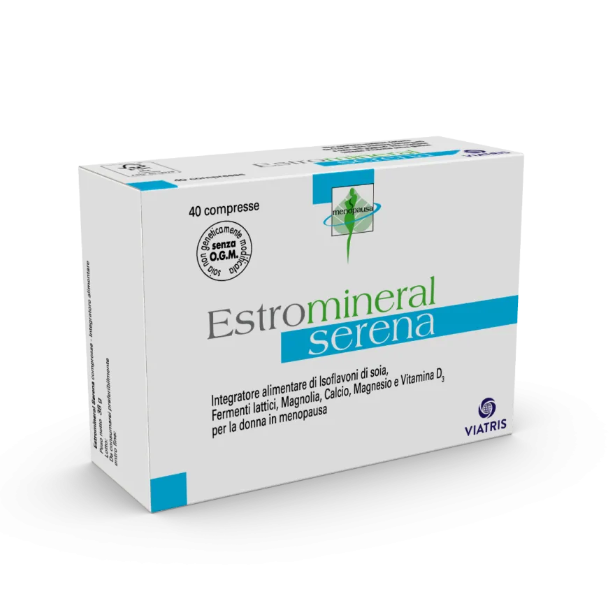 Estromineral Serena 40 Compresse - Supporto per Menopausa