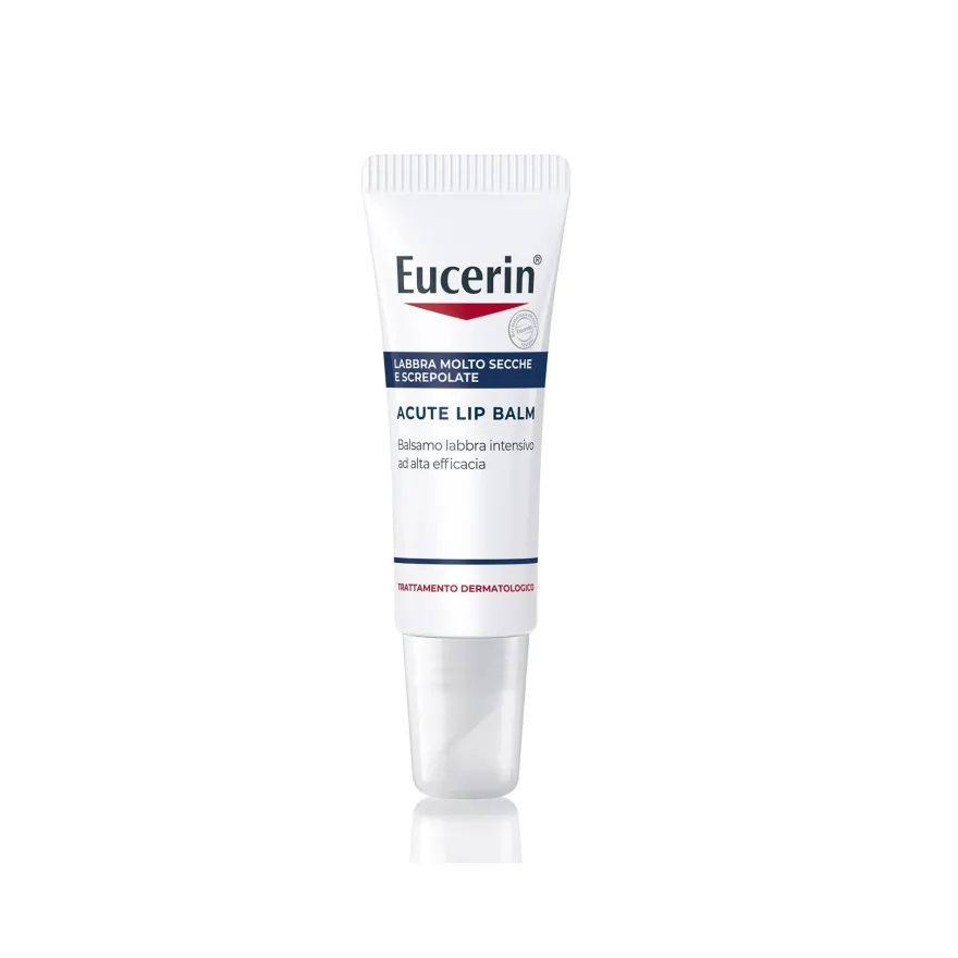 Eucerin Acute Lip Balm 10ml - Sollievo Intenso per Labbra Secche