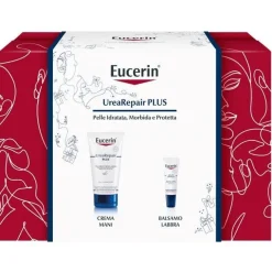 Eucerin Cofanetto UreaRepair Plus Crema Mani 75ml + Balsamo Labbra 10ml