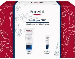 Eucerin Cofanetto UreaRepair Plus Crema Mani 75ml + Balsamo Labbra 10ml
