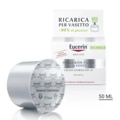 Eucerin Crema Hyaluron Filler Giorno SPF15 Ricarica 50ml