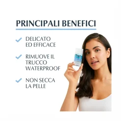 Eucerin Dermatoclean Struccante Occhi Waterproof trattamento 125 ml
