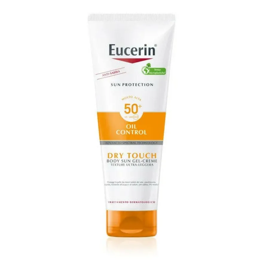 Eucerin Sensitive Protect Sun Crema-Gel Oil Control Dry Touch 200ml SPF50+
