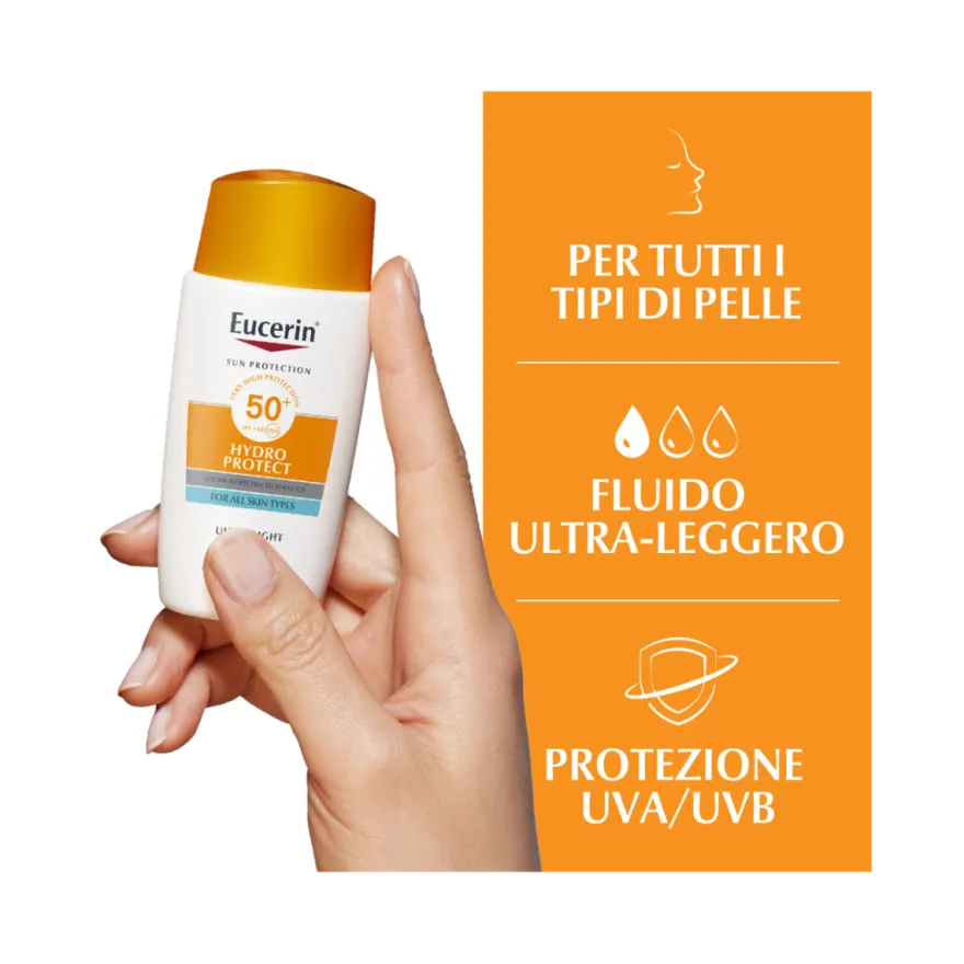 Eucerin Sun Face Hydro Protect Fluido SPF 50+ Ultra-leggero