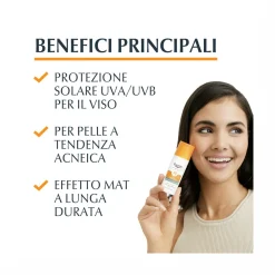 Eucerin Sun Oil Control SPF50+ Gel Crema 50ml Protezione Solare