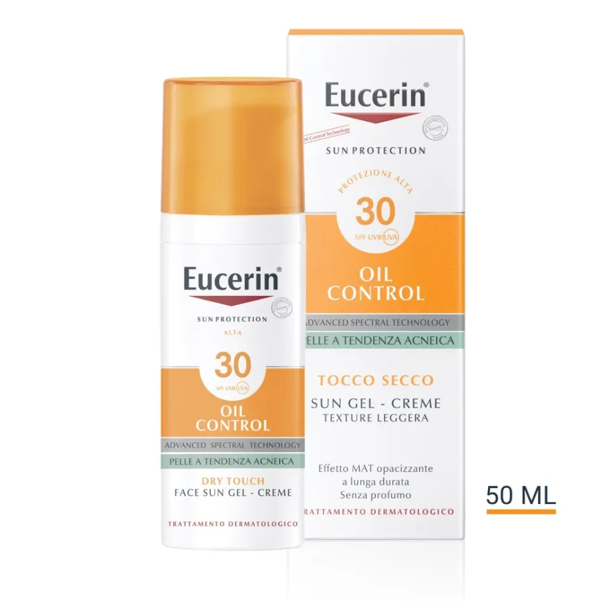 Eucerin Sun Oil Control SPF30 Gel Crema Solare 50ml