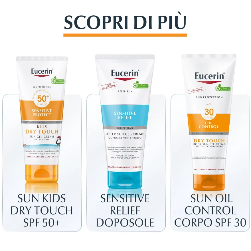 Eucerin Sun Oil Control Tinted Gel-Crème With SPF50+ Medium