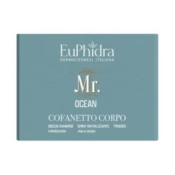 Euphidra Kit Mr. Ocean Doccia Shampoo 200ml+Spray Viso Corpo 200ml+Trousse