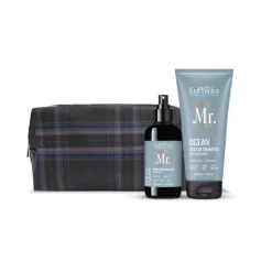 Euphidra Kit Mr. Ocean Doccia Shampoo 200ml+Spray Viso Corpo 200ml+Trousse