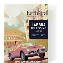 Euphidra Labbra Bellissime Rossetto Mat + Balsamo Labbra 01 Nudo