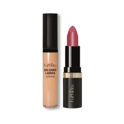 Euphidra Labbra Bellissime Rossetto Mat + Balsamo Labbra 02 Rosso