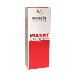 Eurekavet Support Multivit Carnitina Pasta Tubo 80g