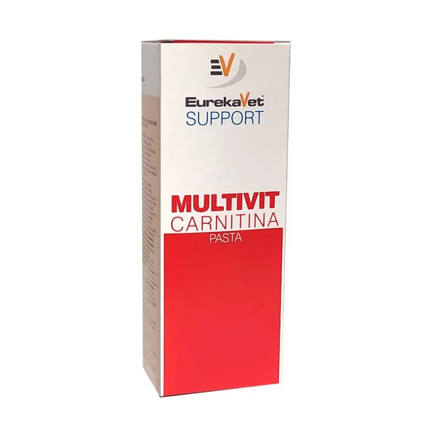 Eurekavet Support Multivit Carnitina Pasta Tubo 80g