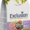 Exclusion Mediterraneo Monoprotein Noble Grain Pollo Cane Taglia Media/Grande 3 Kg