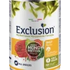 Exclusion Mediterraneo Monoprotein Noble Grain Umido Al Manzo Per Cani Lattina 400gr