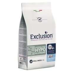 Exclusion Monoprotein Veterinary Diet Hydrolized Hypoallergenic Crocchette Pesce/Mais Cani Sacco 2kg