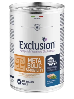 Exclusion Veterinary Diet Metabolic And Mobility Lattina Umido 400gr