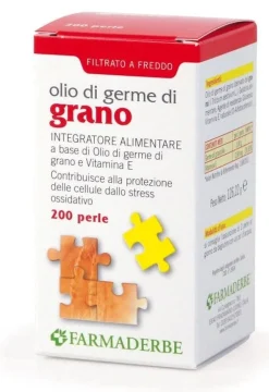 Farmaderbe Olio Di Germe Di Grano 200 Perle