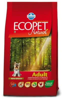 Farmina Ecopet Natural Adult Maintenance Formula Mini Breed Cibo Secco Per Cani 2,5kg