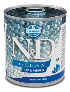 Farmina Natural & Delicious Ocean Con Merluzzo E Zucca Per Cani Adulti 285g
