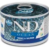 Farmina Natural & Delicious Ocean Mini Con Trota E Salmone Per Cani Adulti 140g