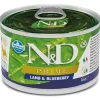 Farmina Natural & Delicious Prime Mini Con Agnello E Mirtillo Per Cani Adulti 140g