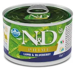 Farmina Natural & Delicious Prime Mini Con Agnello E Mirtillo Per Cani Adulti 140g