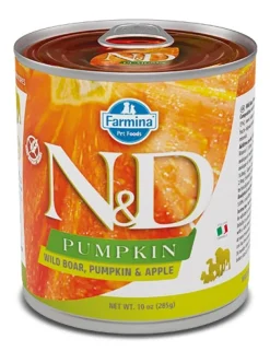 Farmina Natural & Delicious Pumpkin Con Cinghiale Zucca E Mela Per Cani Adulti 285g