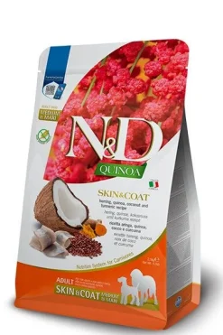 Farmina N&D Dog Medium & Maxi Quinoa Skin & Coat Herring Per Cani Adulti 7kg