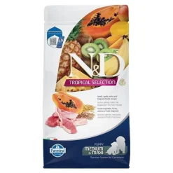 Farmina N&D Dog Medium & Maxi Tropical Selection Lamb Per Cani Cuccioli 10kg
