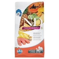 Farmina N&D Dog Medium & Maxi Tropical Selection Salmon Per Cani Adulti 10kg