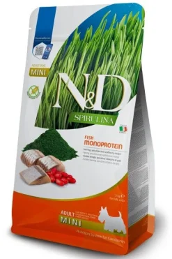 Farmina N&D Dog Mini Spirulina Herring Per Cani Adulti 2kg