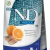 Farmina N&D Ocean Aringa E Arancia Cani Adulti Taglia Mini Sacco 800g